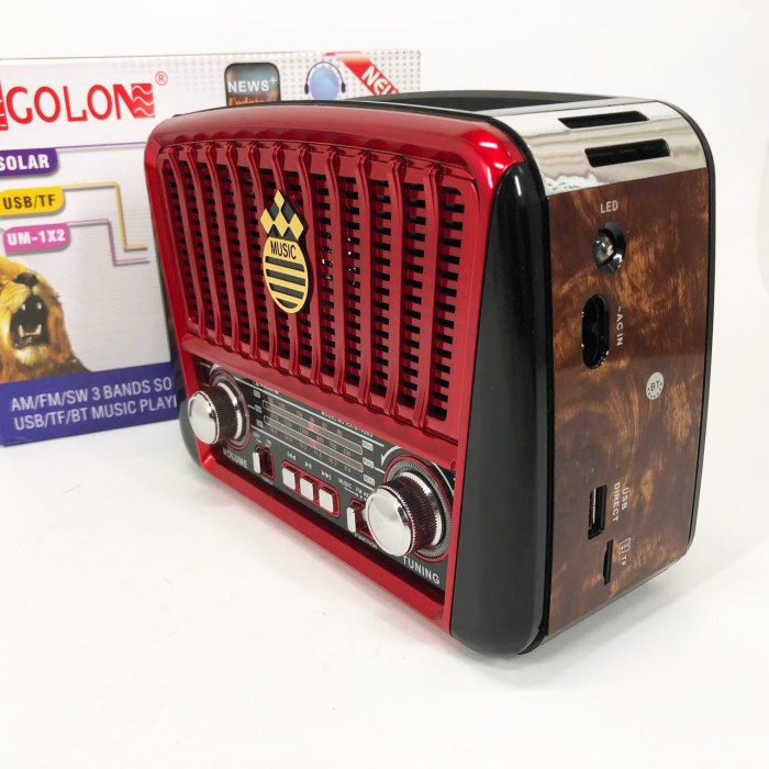 Портативний радіоприймач Golon, Сповіщувачі радіохвильові, Портативний всехвильовий радіоприймач JE-50