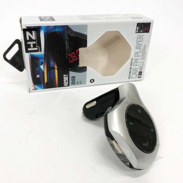 Bluetooth FM трансмітер H29 BT, Автомобільний модулятор FM трансмітер, Адаптер в машину з прикурювача EM-65