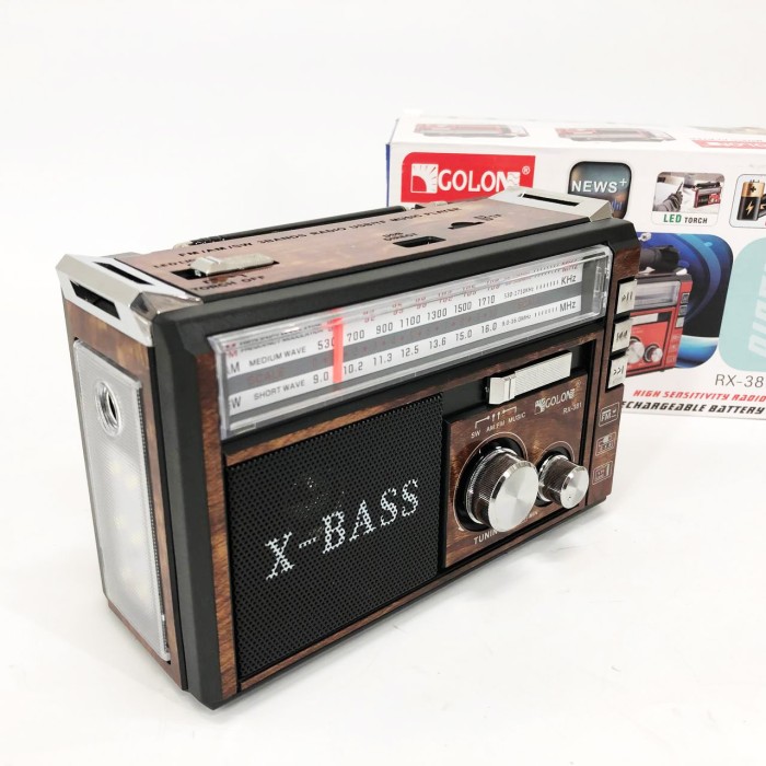 Всехвильовий радіоприймач професійний Golon, що працює від мережі, Класичні радіоприймачі на батарейках UE-49
