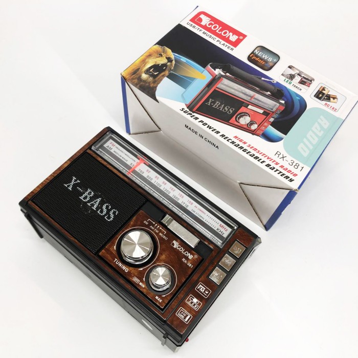 Всехвильовий радіоприймач професійний Golon, що працює від мережі, Класичні радіоприймачі на батарейках UE-49