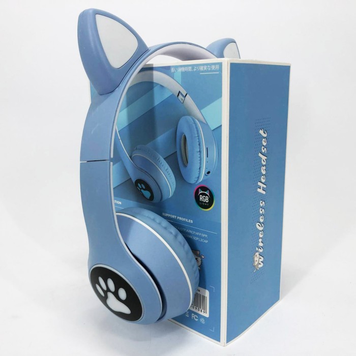 Бездротові навушники cat, Дитячі бездротові навушники з вушками навушники з вушками QU-56