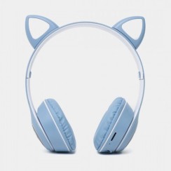 Навушники світяться котячі вушка навушники з вушками котика Дитячі кішечки SZ-43
