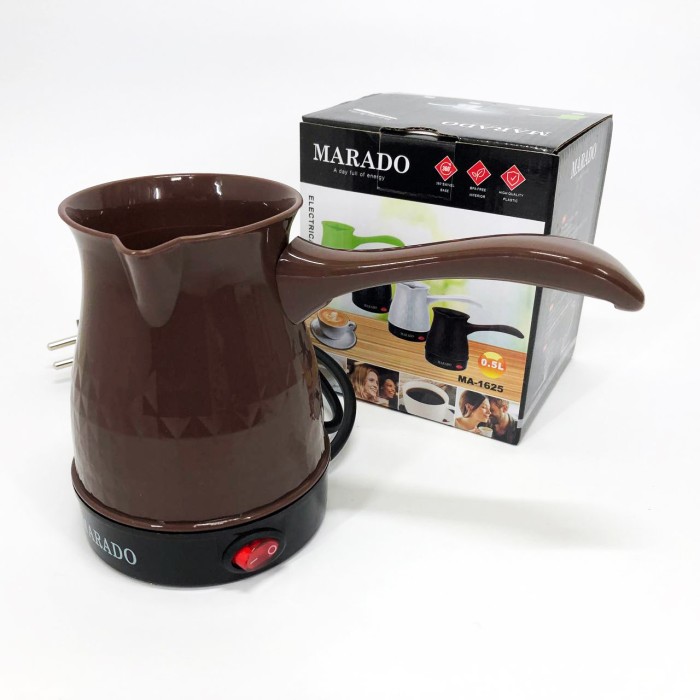 Електрична турка 0, 5 л, Електрична турка для справжнього смаку кави, Електротурка від мережі JP-32