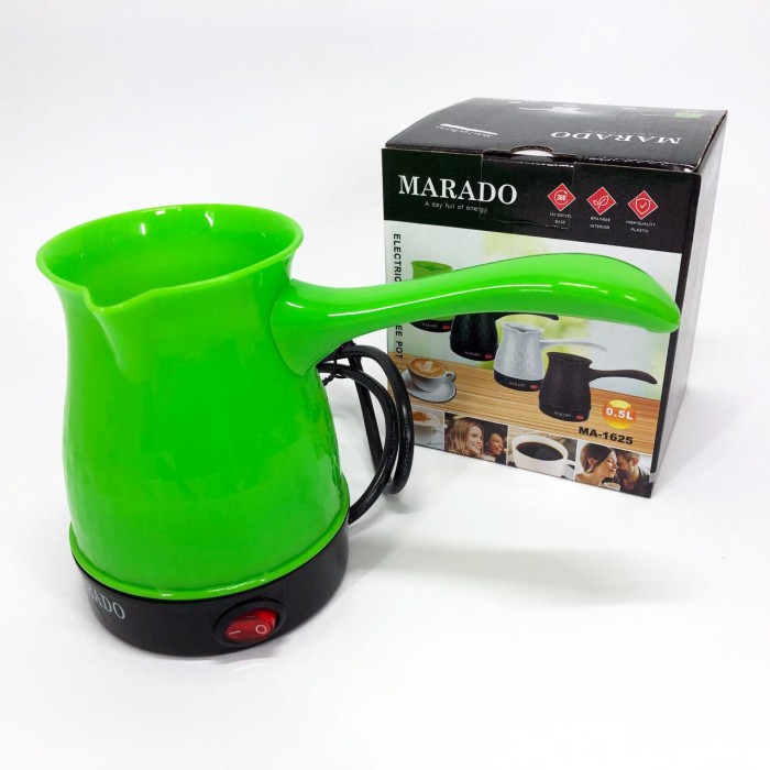 Турка для заварювання кави Marado, Електротурка з автовідключенням при закипанні, Електронна турка TZ-20