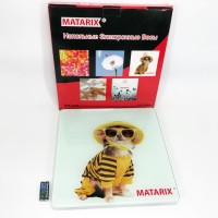 Ваги підлогові MATARIX MX-452 180 кг, Ваги підлогові для вимірювання маси тіла електронні, пес