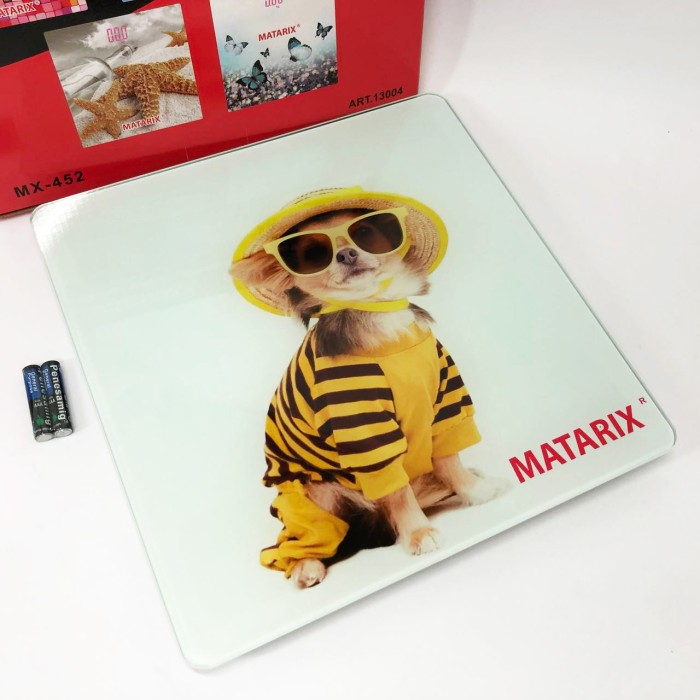 Ваги для здоров'я та фітнесу MATARIX, Підлогові електронні ваги з автоматичним вимкненням SR-83