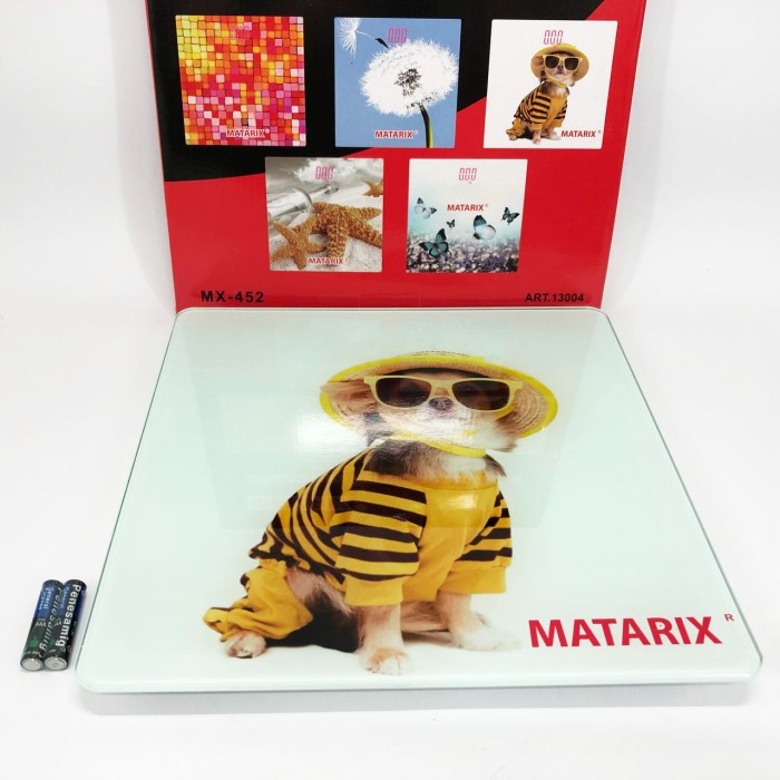 Ваги для здоров'я та фітнесу MATARIX, Підлогові електронні ваги з автоматичним вимкненням SR-83