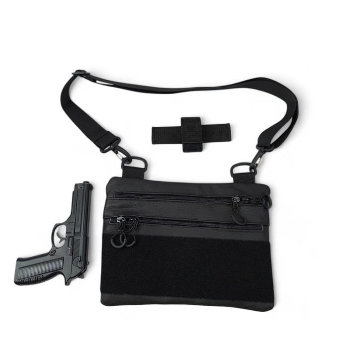 Нагрудна сумка бананка містка, Сумка тактична для документів Нагрудна розвантаження PW-72