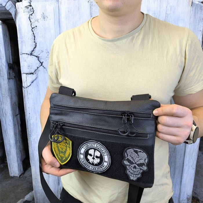 Нагрудна сумка бананка містка, Сумка тактична для документів Нагрудна розвантаження PW-72