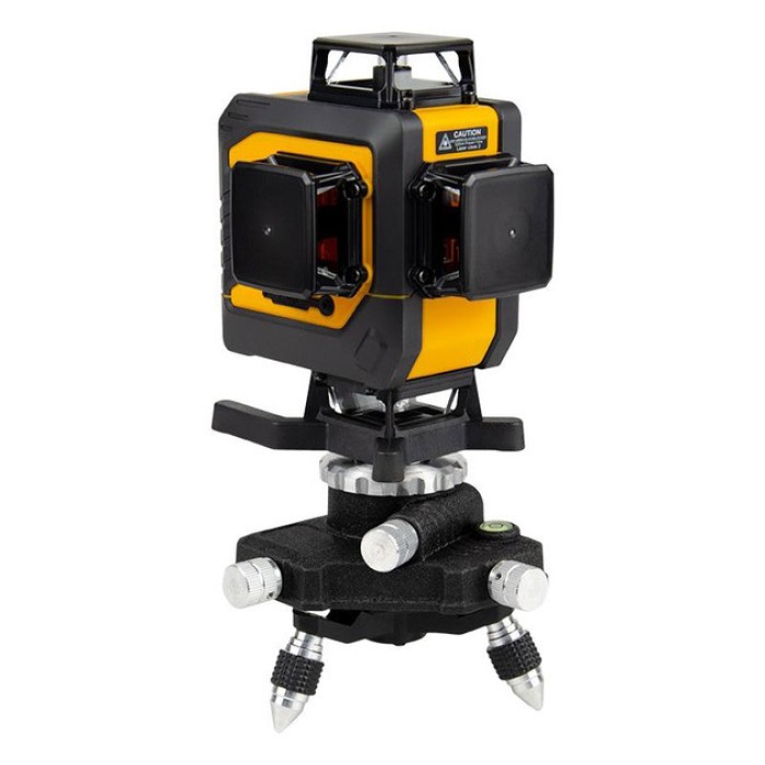 Рівень лазерний лінійний нівелір акумуляторний Laser 4D, 16 ліній, робоча відстань 30м, у кейсі VI-16