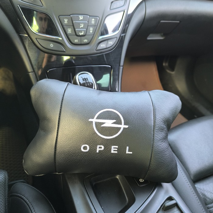 Автоподушка для шиї на підголівники Opel, Подушки для підголівників в машину, Подушка на авто сидіння SH-41