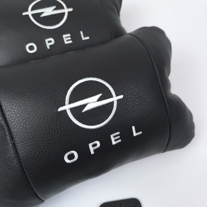 Автоподушка для шиї на підголівники Opel, Подушки для підголівників в машину, Подушка на авто сидіння SH-41