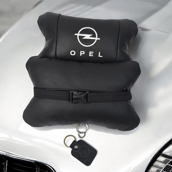 Автоподушка для шиї на підголівники Opel, Подушки для підголівників в машину, Подушка на авто сидіння SH-41