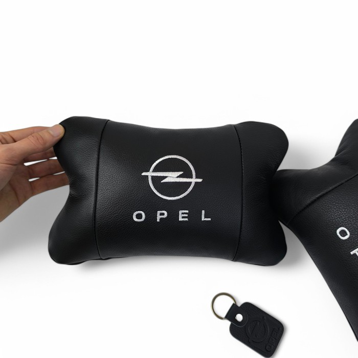 Подушки під голову автомобіль Opel, Подарунок автолюбителю, Подушка під голову для поїздок VG-81