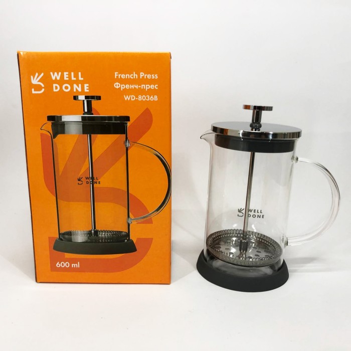 Скляні чайники для заварювання трав'яного чаю, Заварник для кухні Френчпрес кави FU-53