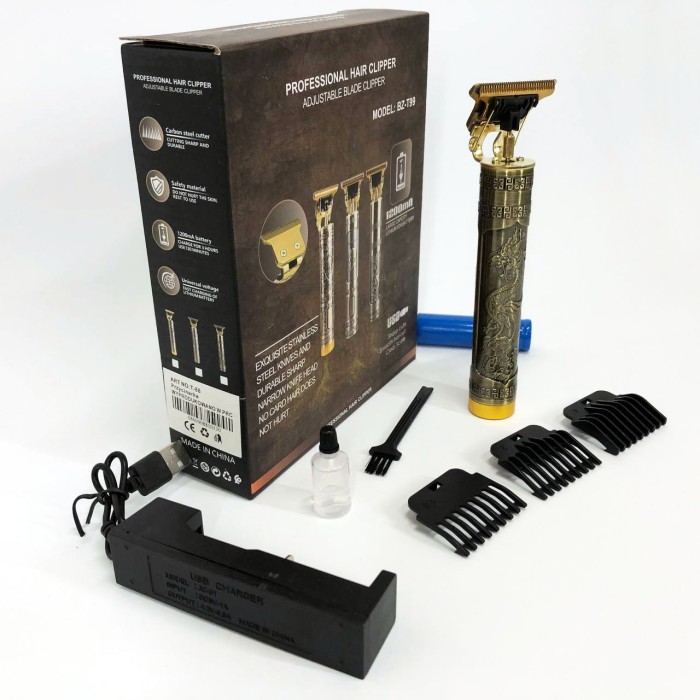 Машинка для стрижки волосся бездротова, Водонепроникний тример для стрижки Набір машинок GJ-61