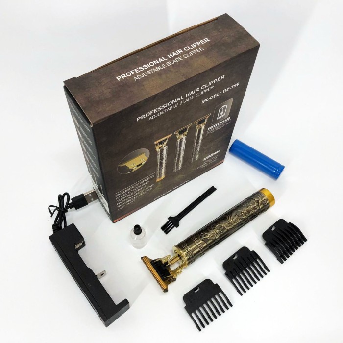 Машинка для стрижки волосся бездротова, Водонепроникний тример для стрижки Набір машинок GJ-61