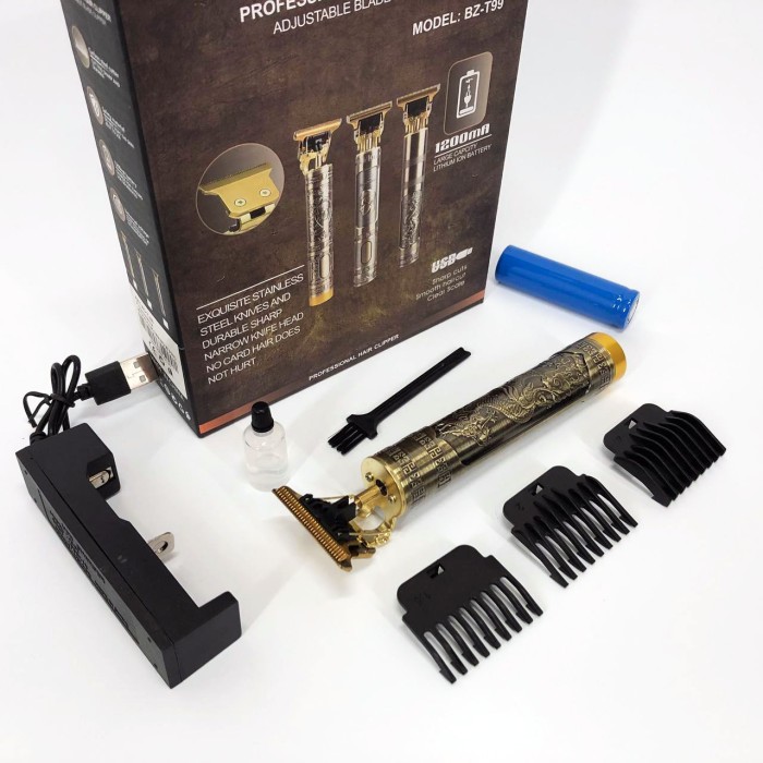 Машинка для стрижки волосся з регульованою насадкою WS-T88, Тример для самостійної стрижки волосся JX-96