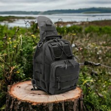 Тактична сумка на груди, Сумка через плече військова барсетка для прихованого носіння пістолета SK-65