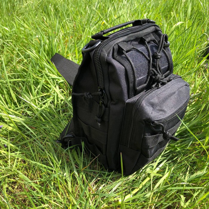 Тактична сумка для чоловіків на плече, Сумка нагрудна тактична чоловіча брезентова military QJ-55