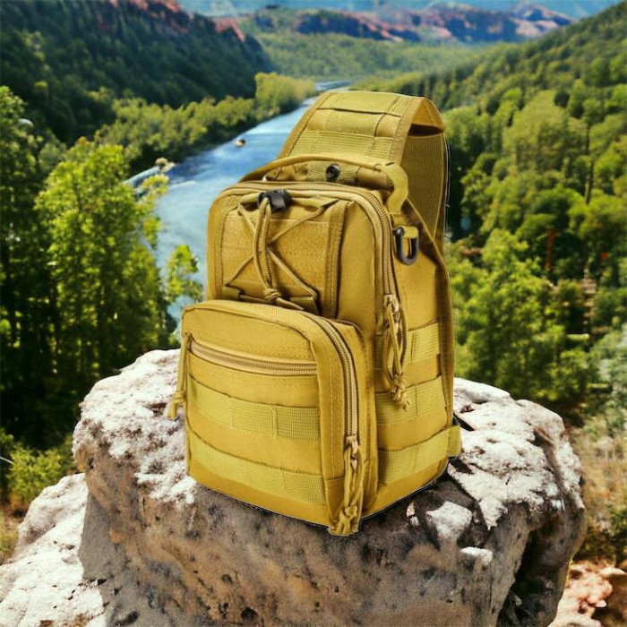 Тактичний месенджер, Рюкзак через плече військова барсетка, Тактична армійська сумка через плече RZ-48