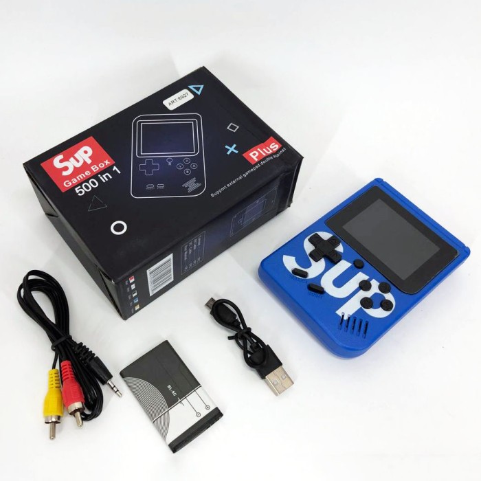 Ігрова портативна консоль з вбудованими іграми Sup, Портативна ігрова консоль 400в1 KF-34