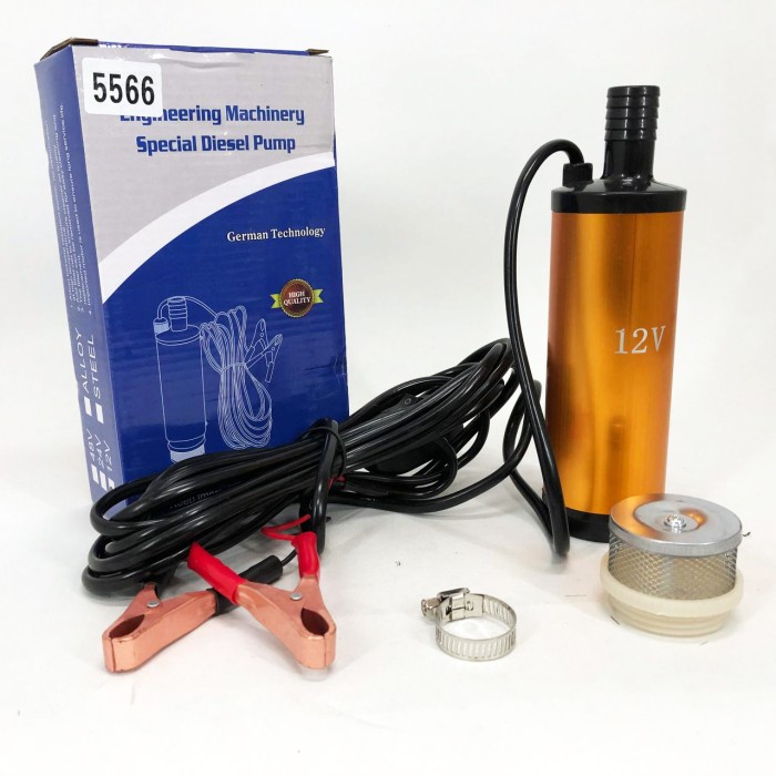 Насос для заправки солярки 12В 12v 12л/мин, Насос для перекачування палива дизеля BA-61