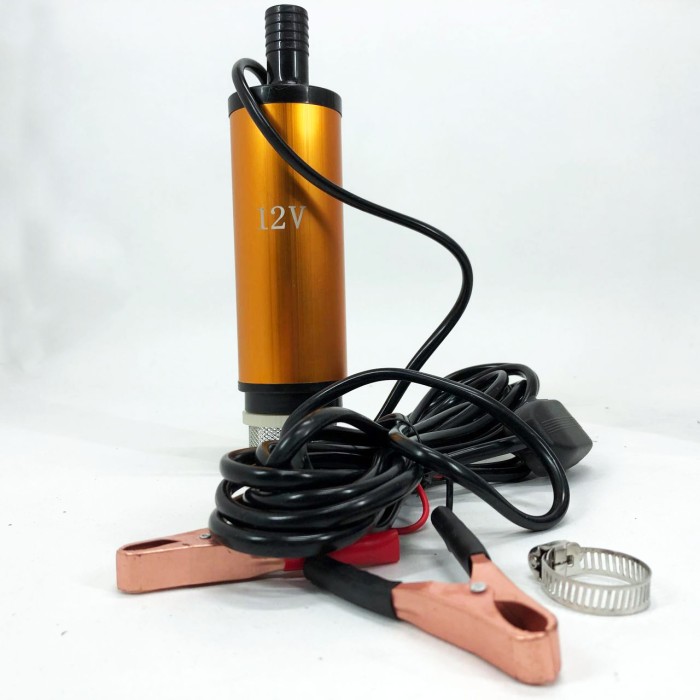 Помпа перекачування палива 12В, Насос для перекачування дизпалива 12 вольт, Насос для солярки 12v PN-67