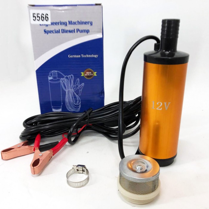 Помпа перекачування палива 12В, Насос для перекачування дизпалива 12 вольт, Насос для солярки 12v PN-67