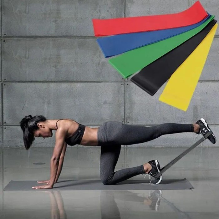 Набір гумок для фітнесу Fit, Гімнастичний еспандер стрічка, Латексний еспандер вправи KQ-90