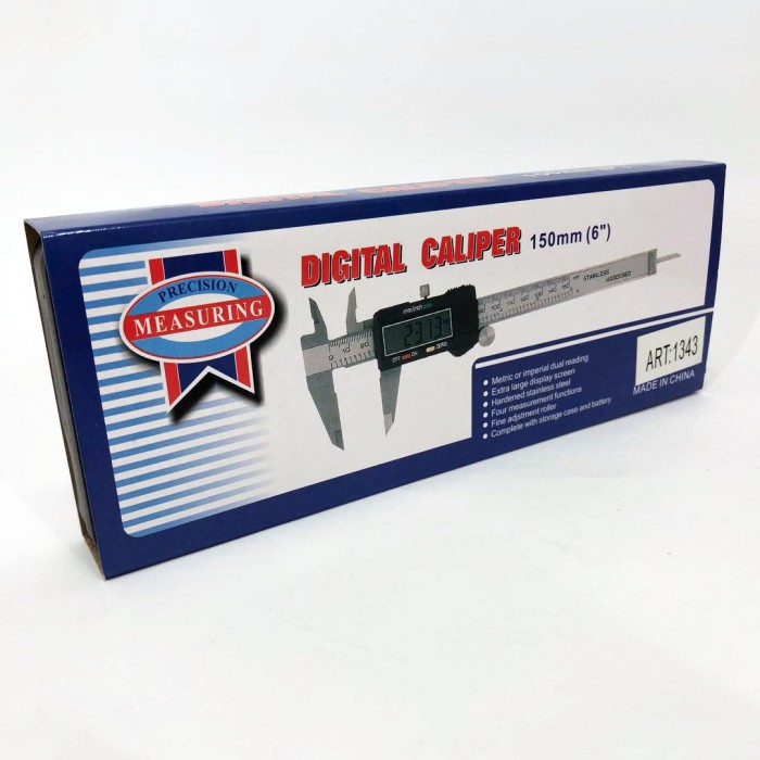 Digital caliper 150mm, Електронний штангенциркуль 150мм з дисплеєм, Штангенциркуль 150мм AV-22