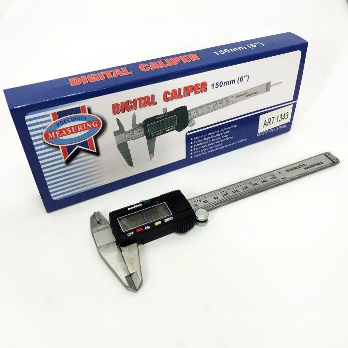 Digital caliper 150mm, Електронний штангенциркуль 150мм з дисплеєм, Штангенциркуль 150мм AV-22
