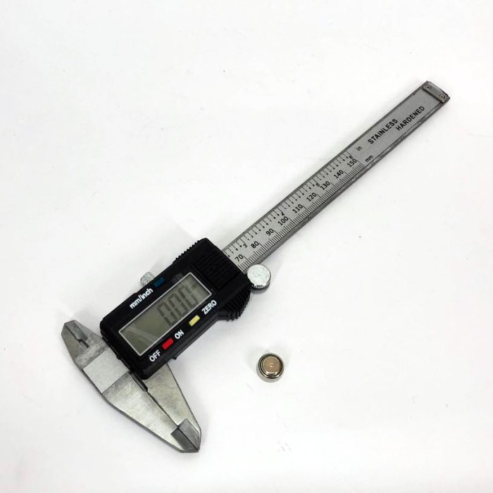 Штангенциркуль 150мм Digital Caliper 0-150 мм, Електронний штангенциркуль з LCD мікрометр RV-829 у кейсі