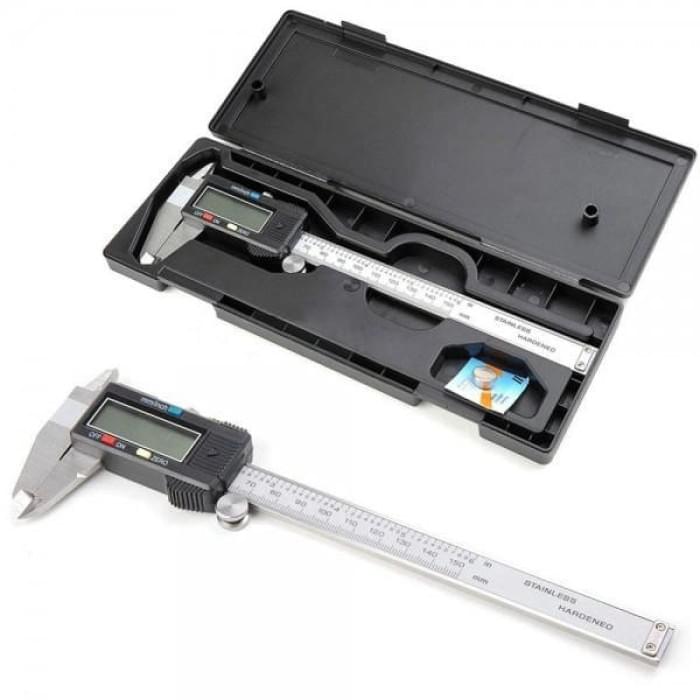 Електронний штангенциркуль 150мм з дисплеєм Digital Caliper 0-150 мм, Цифрові BD-467 електронні штангенциркулі