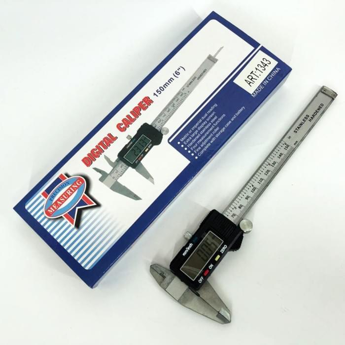 Електронний штангенциркуль 150мм з дисплеєм Digital Caliper 0-150 мм, Цифрові BD-467 електронні штангенциркулі