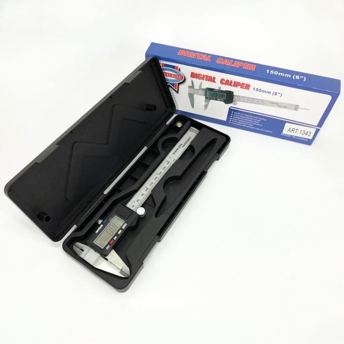 Електронний штангенциркуль 150мм з дисплеєм Digital Caliper 0-150 мм, Цифрові BD-467 електронні штангенциркулі