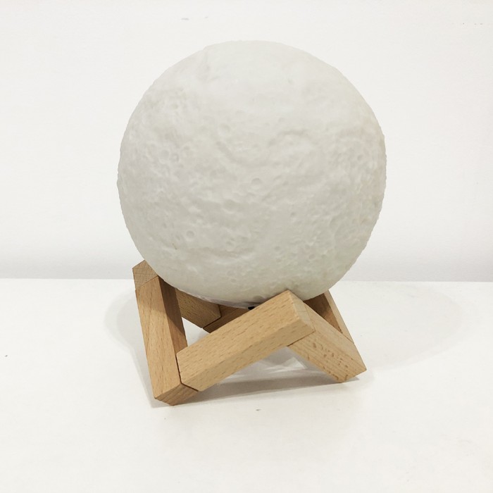 Дитячий нічник нічник для безстрашного сну Moon Lamp 13 см, Нічники для спалень CN-406 з акумулятором