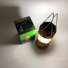 Ліхтар переносний для кемпінгу з акб CAMPING, Багатофункціональний led ліхтар прожектор QR-50