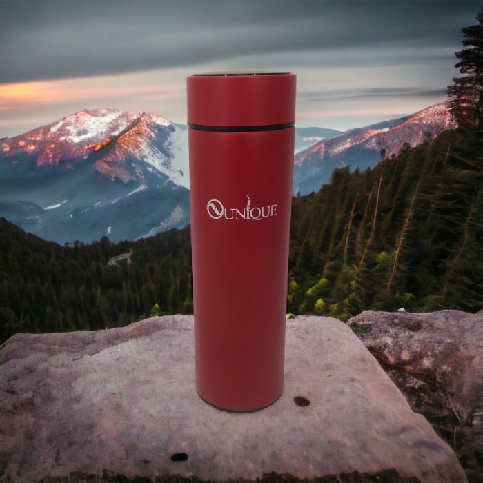 Термокухоль з вакуумною ізоляцією, Розумний термос із екраном, Термос для чаю топ OM-25