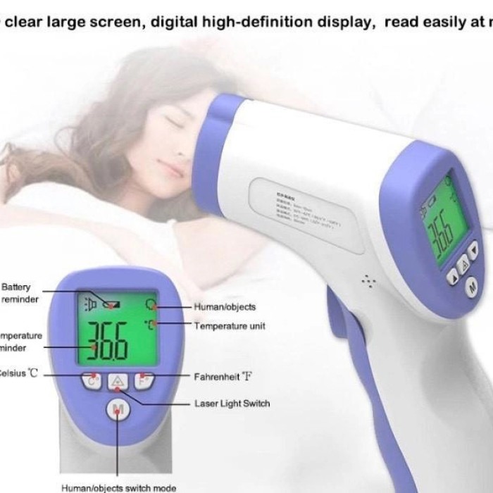 Термометр електронний медичний інфрачервоний DT-8826, Термометр медичний цифровий PY-12