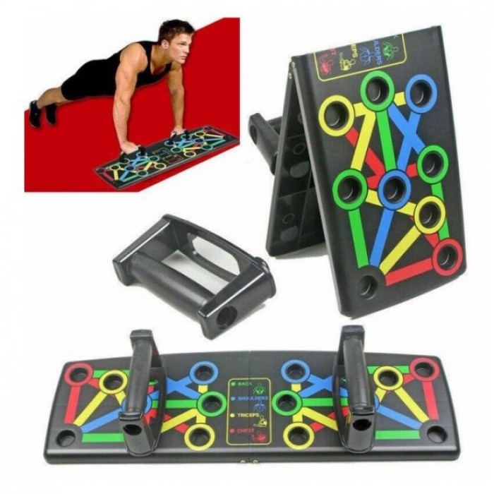 Дошка для віджимання, Тренажер для різних груп м'язів упор для віджимання преса ID-33