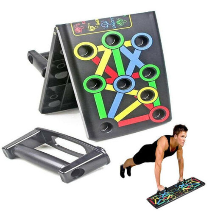 Дошка для віджимання, Тренажер для різних груп м'язів упор для віджимання преса ID-33
