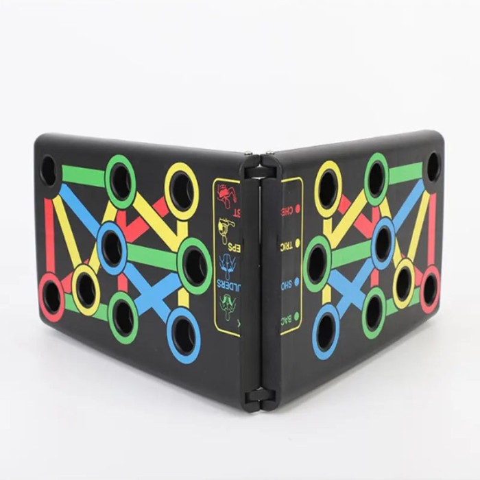 Платформа для грудних м'язів Foldable Push Up, Підставки для рук для віджимання Стійки віджимань MZ-44