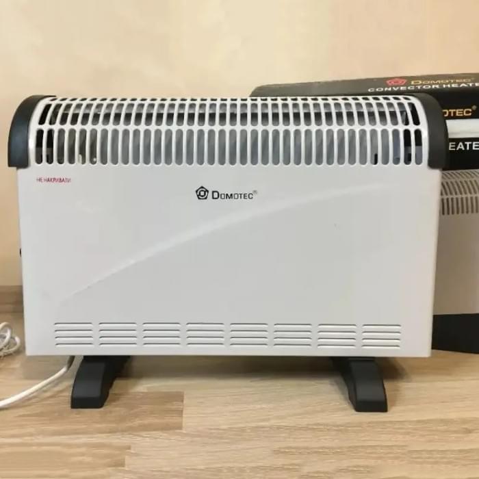 Електричні конвектори для дому Domotec MS-5904 2000 Вт, Конвектор 2кв, PT-337 Переносний обігрівач