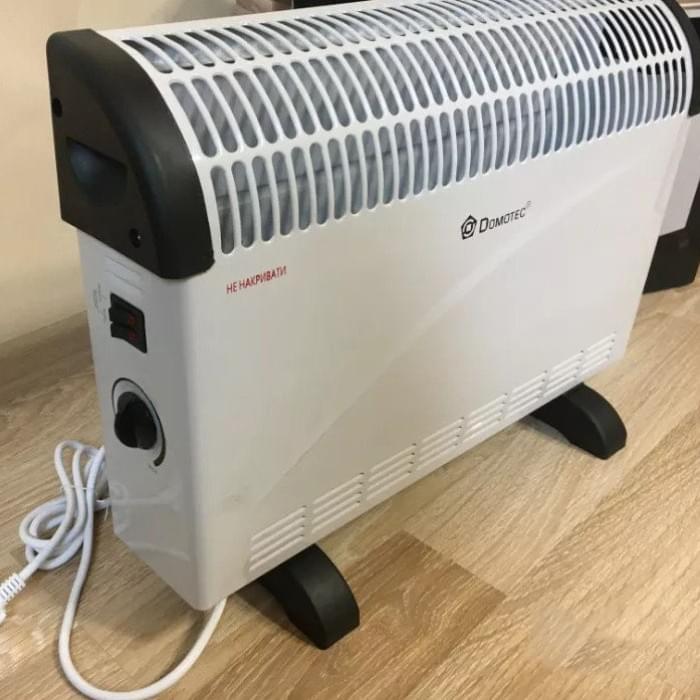 Електричні конвектори для дому Domotec MS-5904 2000 Вт, Конвектор 2кв, PT-337 Переносний обігрівач