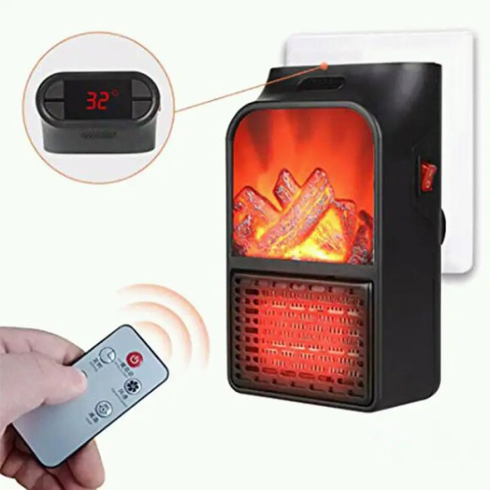 Тепловентилятор Flame Heater 1000 Вт, Тепловентилятор дуйка портативний, AH-857 Дуйчик мініатюрний