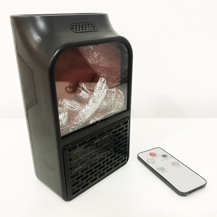 Обігрівач для дому Flame Heater 1000 Вт, Настільний обігрівач для дому, Електричний обігрівач JW-137 для офісу