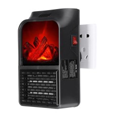 Економічний обігрівач Flame Heater 1000 Вт, Портативний обігрівач в DB-464 розетку, Тепло-вентилятор