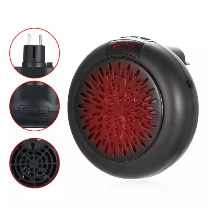 Електричний обігрівач для офісу Wonder Heater 900 Вт, Тепло обігрівач, ZG-276 Тепловентилятор електричний