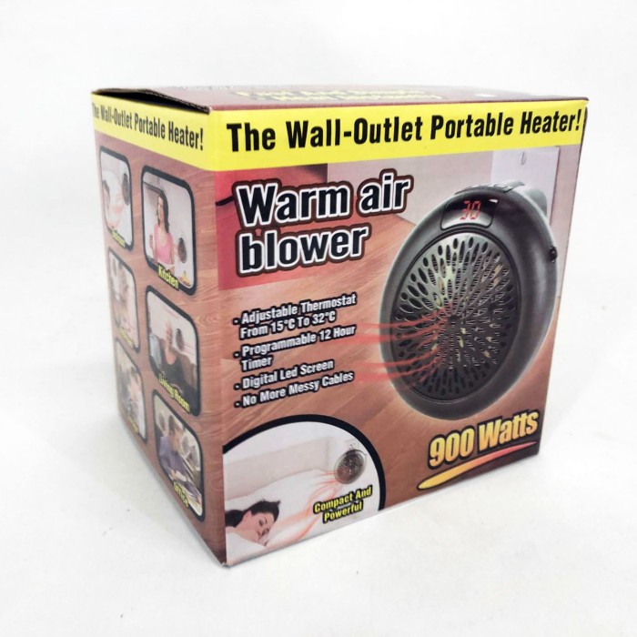 Тепло обігрівач Wonder Heater 900 Вт, Тепловентилятор для квартири, Обігрівач для дому BO-12